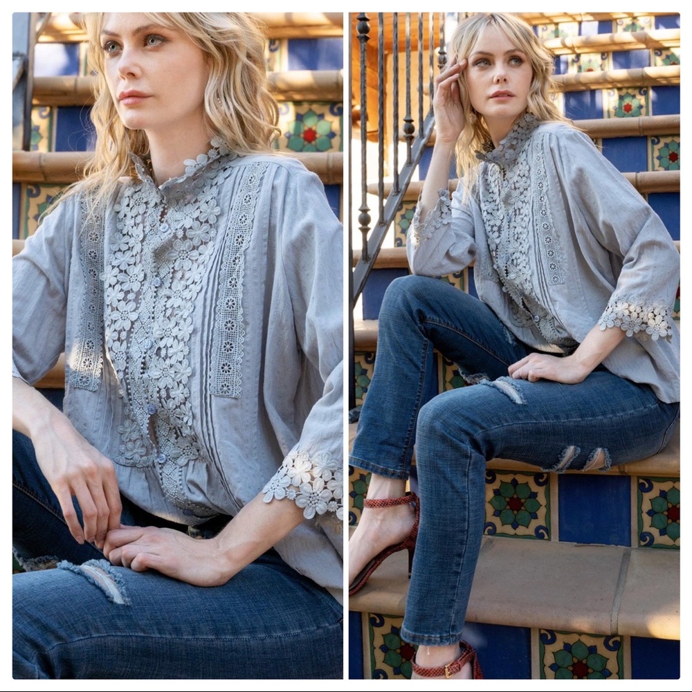 Authentic “Infamous” POL Lace Top - Picture 7 of 16